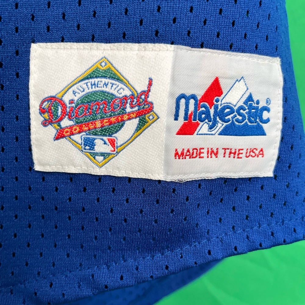 Mets jersey #18, blue adult size large - Picture 2 of 7